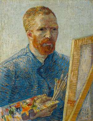 Van Gogh self portrait